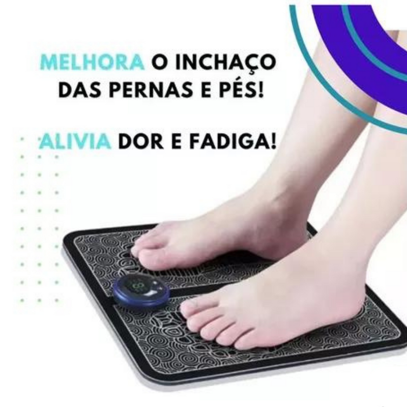 Tapete Massageador Eletromagnético / Reduz Dores e Má Circulação