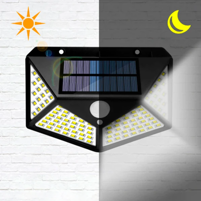 LUMINÁRIA SOLAR com Sensor de Presença